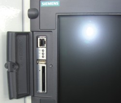 Станок F110 TC-CNC: разъемы Ethernet, USB