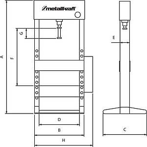 ����� �������������� MetallKraft WPP 20 BK